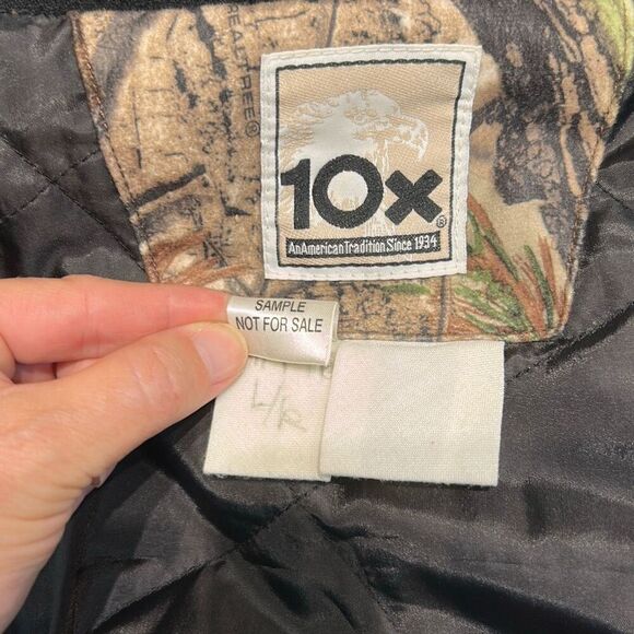 10X RealTree Camo Insulated Outdoors Jacket Coat Mens Sz XL *READ* Hood Pockets - Picture 7 of 13